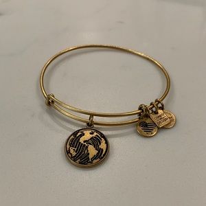 Alex and Ani “Fingerprint on the World” Gold